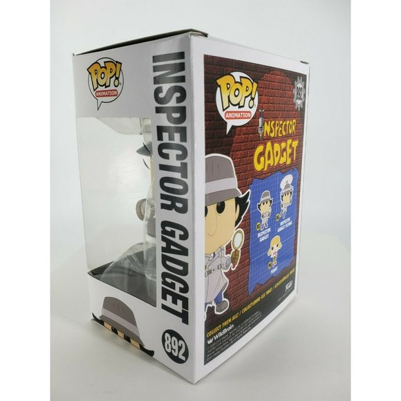Funko 892 INSPECTOR GADGET with Magnifying Glass Animation Pop NEW Unopened - Picture 7 of 11